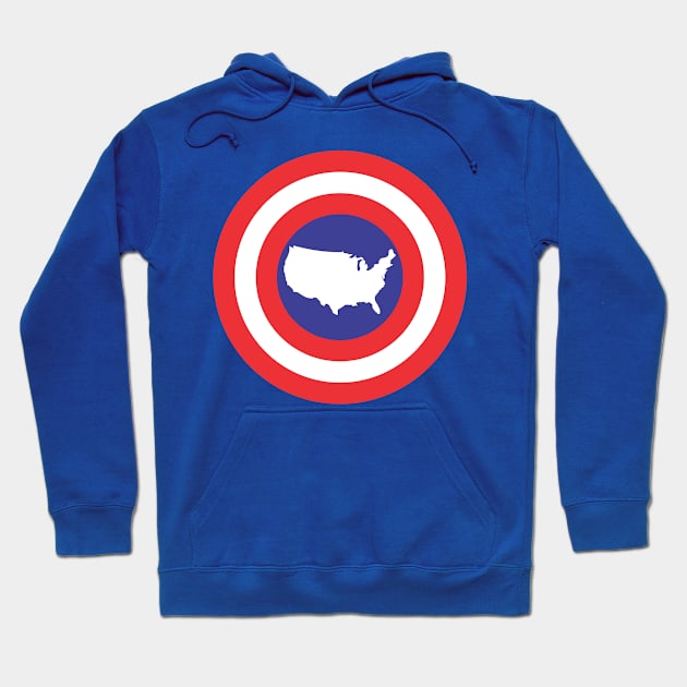 Captain of the America Hoodie by geeklyshirts